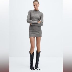 Zip Knitted dress